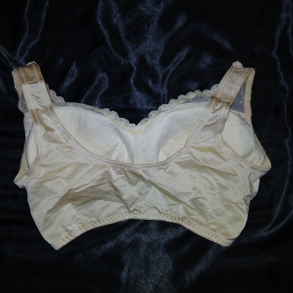 NWOT Rhonda Shear Elegant Cream Bra - Picture 2 of 2